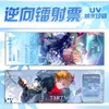 Fuente Dios Tarjeta Láser Inversa Doble Destello Boleto Láser Tarjeta de Colección Destello Nano UV Alrededor de los Fans de la Nueva Animación