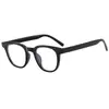 Nuevas Gafas de Sol de Moda con Montura Redonda Transfronteriza para Hombres y Mujeres, Gama Alta, Gafas de Sol Simples y Versátiles, Gafas de Sol Anti-UV