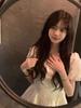 Doce Menina Quente Vestido Branco Feminino Verão Estilo Pura Luxúria Vestido Princesa Fugitiva Francesa Manga Bufante na Cintura Saia Bufante