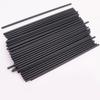 Punto Transfronterizo 6mm Pajitas Planas Rectas de Colores Pajitas de Plástico Desechables PP Para Niños Hechas a Mano DIY Lavanda