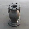 Válvula de Retenção Oscilante de Aço Fundido para Flanges Previne o Fluxo Reverso de Fluidos, Válvula de Uma Via para Tubulações de Vapor de Alta Temperatura