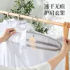 Percha multifuncional de secado rápido al por mayor, plástico engrosado, reversible y giratoria, percha de secado rápido para camisas