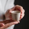 Crepúsculo cangzhai juego de té kung fu hecho a mano Taza de té vintage Lang rojo Taza de té de llanta delgada Taza de Maestro Taza Juxiang