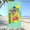Toalla de Baño Absorbente de Agua de Secado Rápido para Niños con Dibujos Animados Transfronterizos Temu Lilo y Stitch Ángel Bebé Stitch Toalla de Playa