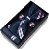 En stock Corbata de Moño Rayada Caja de Regalo para Hombre Empaque Novio MC Anfitrión Vestido de Moño Accesorios de Boda