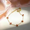 Collar y Pulsera Pequeños con Forma de Calabaza de Nácar, Accesorio Simple Versátil para Mujeres, Incrustación de Concha, Tendencia de Tiktok
