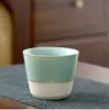Xícara de Café de Cerâmica com Bico Estilo Japonês, Esmaltada em Forno com Acabamento Escovado, Xícara de Chá para Restaurante, Xícara de Sobremesa, Caneca, Copo de Água