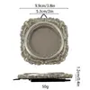 Dropshipping Transfronterizo DIY Mini Marco de Fotos Decorativo Barroco de Resina Adorno Marco de Fotos Vintage
