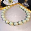Collar de perlas de algodón Shijia francés del mismo estilo de fiebre, collar de clavícula de alta calidad para mujer, nicho de lujo ligero con temperamento