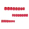 Esmalte de Uñas Acabado al por Mayor Color Sólido Clásico Monocolor Manicura Uñas Postizas Uñas Rectangulares Parches de Uñas Portátiles