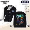 Kpop Hunter Roupas de Grupo de Meninas Uniformes de Beisebol Infantil Jaquetas de Primavera e Outono Jaquetas de Outono para Meninos e Meninas Tops de Desenho Animado Modernos 6