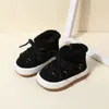 Fabricante Botas de Nieve para Bebé Europeas y Americanas Invierno Nuevas de Caña Alta Zapatos de Algodón para Niños Forrados de Felpa para Calortech Estilo Coreano Algodón para Bebé