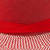 Sombrero de paja de ala plana con lazo a rayas de combinación de colores europea y americana, sombrero de sol de verano, protector solar, cúpula de playa