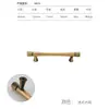 Novo Estilo Chinês Bronze Francês Liga de Zinco Guarda-Roupa Armário Gaveta Armário Mesa de Cabeceira Porta de Armário Pequena Alça