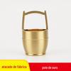 Fábrica de latão por atacado um balde de enfeites de ouro home office decoração de mesa ornamentos um balde de ouro artesanato presentes