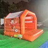 Cama Elástica Inflável Doméstica Material Espessado à Prova de Explosão Design de Superfície de Alto Pulo Equipamento Esportivo ao Ar Livre