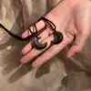 Recomendado no TikTok mesmo estilo nicho fofo fada Opala lua colar amigas pingente corrente clavícula presente para mulheres
