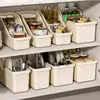 Caja Organizadora de Almacenamiento para Ollas de Cocina con Ruedas para Tapas de Ollas y Especias, Almacenamiento en Gabinete Debajo del Fregadero, Estante de Almacenamiento Multifuncional