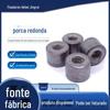 Porca redonda M6M8M10M22 ferro de cabeça fria porca cilíndrica não padrão fábrica de porca grossa em forma de barril porca cilíndrica