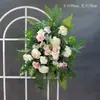 Arreglos Florales de Boda Estilo Bosque, Macetas Colgantes, Flores de Seda, Decoraciones de Pasillo, Decoraciones para la Ceremonia de Entrega del Coche de Boda, Escaparates, Plantas Verdes