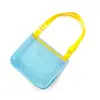 Bolsa de Playa Más Vendida en Amazon Bolsa de Almacenamiento para Niños Bolsa de Almacenamiento para Conchas Bolsa de Playa para Juguetes Bolsa de Malla para Almacenamiento de Artículos Varios