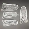 Nova Almofada de Calcanhar com Arco de Favo de Mel Macia Partículas Grandes Massagem Absorção de Choque Suporte para Correção de Pé Chato Silicone Meio Tamanho