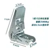 Nuevo Tensor de Amarre de Trinquete Tensor de Cuerda Tensor Hebilla de Fundición a Presión de Zinc Gancho en S Accesorios para Correas 25-50mm