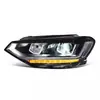 Adecuado para ensamblaje de faro Touran L 16-18 modificado luz de circulación diurna LED de alta gama ensamblaje de faro con lente bifocal