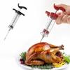 Amazon Juego de Inyectores de Salsa para Asar Inyector de Condimentos Hardware Aguja para Pavo Aguja para Comida BBQ Cocina Barbacoa