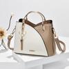 Nova bolsa bolsa de mão estilo coreano cor contrastante qualidade bolsa mensageiro grande capacidade bolsa de ombro atacado bolsa feminina