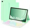 Adequado para Samsung Tab A9+ 11 polegadas X210 Capa Protetora de Teclado S9/S9Fe Polegada Teclado A8 X205 Capa Protetora