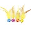 Brinquedo para Gato Bola de Sino Vazia de Plástico Suprimentos para Gato de Estimação Brinquedo Esférico Gatos Adoram Brincar Brinquedos para Animais de Estimação
