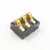 Portapilas horizontal grande de 3P espaciado 4.25PH altura 7.4H conector de batería con columna BC-1-331 anticaída