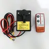 Guindaste montado em veículo guincho elétrico 12v24v48v Caixa de controle remoto sem fio para guindaste montado em veículo interruptor de alça volt