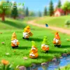 Paisagem Mini Criativa de Novo Produto Transfronteiriço Gnomo de Ação de Graças Decoração DIY Acessório de Pendurar Mini Ornamento de Mesa
