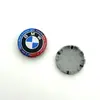 Adequado para Calota de Roda Bmw Série 1 Série 3 Série 5 Série 7 X1234567 Tampa Central de Roda Logo Z4 Preto Trovão e Branco