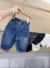 Calça infantil Rantuo 2026 nova outono multicolor jeans para crianças maiores, calça longa casual moda para meninos e meninas, transfronteiriça