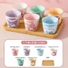 Taza de té Sanrio Cerámica Personal para Beber Mujer Set de Té Kung Fu Traje Cumpleaños Maestro Taza Pequeña
