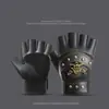 Guantes de Medio Dedo para Hombre Primavera/Verano, Motocicleta, Rock, Steampunk, Baile Callejero, Blythe, Deportes al Aire Libre, Ciclismo