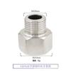 Unión Roscada de Acero Inoxidable Todo Cobre 1/2 Pulgada, 3/4 Pulgada, 1 Pulgada Directa Doble Roscada Externa Unión para Tubo de Agua con Reductor Roscado Externo/Interno