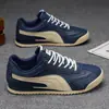 Nuevas Zapatillas de Moda Versátiles para Hombre de Celebridad de Internet de Primavera y Otoño, Casual de Cuero Cómodas Modernas Populares Zapatos de Hombre Forrest Gump