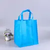 Fabricantes direto da fábrica bolsa não tecida tridimensional grossa bolsa de compras de supermercado bolsa dobrável pode ser personalizada com logotipo