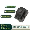 254210001R Interruptor do Vidro Elétrico para Janela Única, Adequado para Renault Megane Fluence