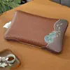 Vid Salvaje Verano Individual Adulto Almohada Refrescante Verano Estudiante Almohada para Siesta Almohada de Vid de Hielo Protección del Cuello Núcleo de Almohada de Trigo Sarraceno