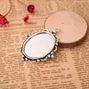 Base de encaje de un solo lado de 30*40 mm, material de bricolaje, accesorios de joyería Time Gem, directo de fábrica