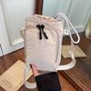 Bolso Pequeño Cuadrado Versátil Casual Estilo Coreano 2026 Verano Nueva Moda Bolso Pequeño Cuadrado de Nailon Bolso Cruzado de Alta Gama de Moda