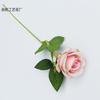 Rosa de casamento ramo único rosa pérola flores artificiais de casamento decoração estilo ins arranjo de flores decoração de mesa atacado comércio exterior
