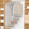Clothes Dust-proof Bag Clothes Cover Wardrobe Dust Cover Transparent Hanging Clothes Bag Household Cover Storage Large Clothes Dress Cover