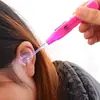 Pinza para Orejas Suave Visible Emisora de Luz para Adultos y Niños, Pinza para Orejas Segura con Punta Suave y Luz para Uso Doméstico, Herramienta para Limpiar los Oídos