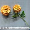 Boda Flores Artificiales Naranja Flores de Seda Boda Naranja Material de Flores Fondo de Pared Mesa Guía de Camino Arte Floral Decorativo